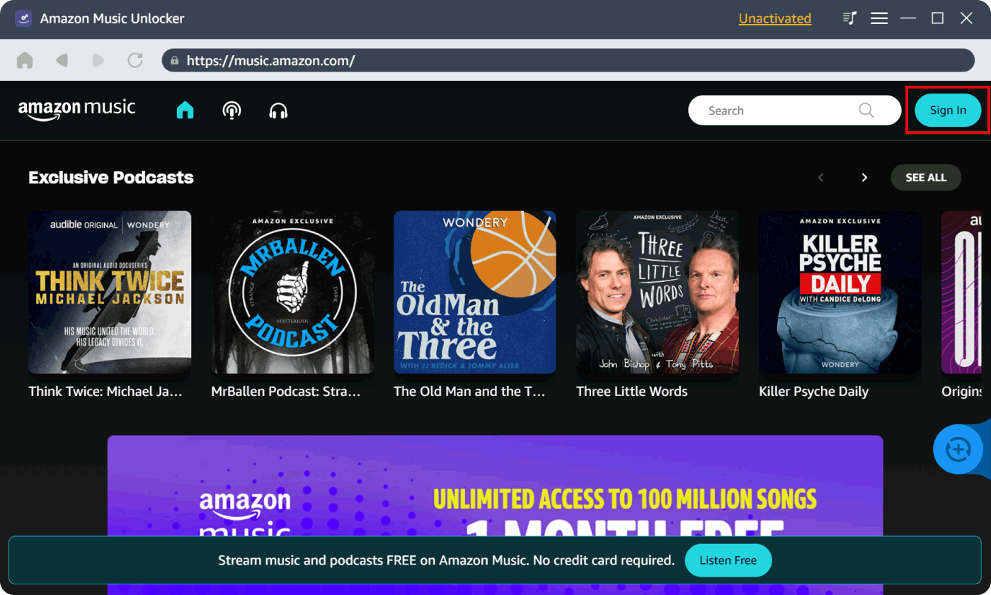 Accedi al tuo account Amazon