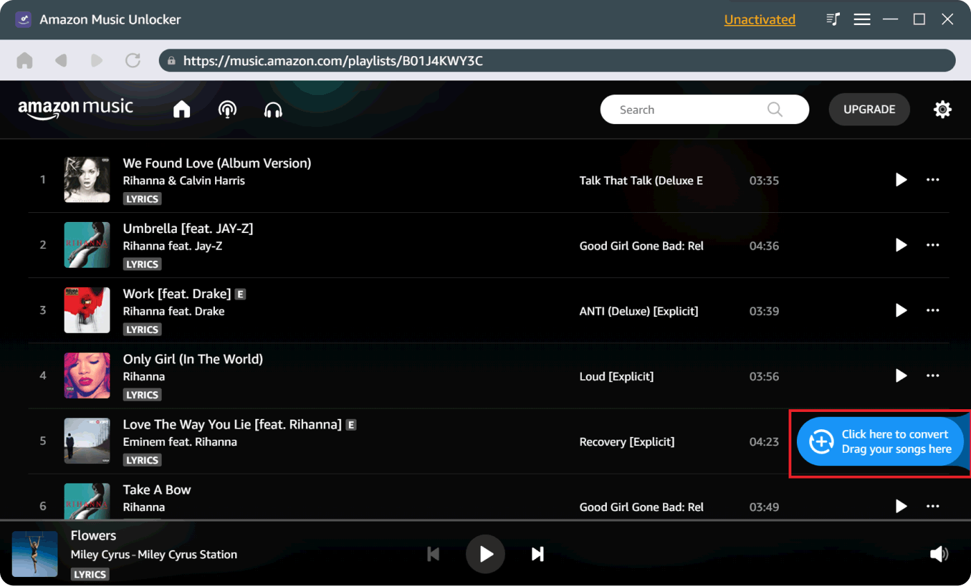 Agregue las canciones que desea guardar de Amazon Music a la tarjeta SD