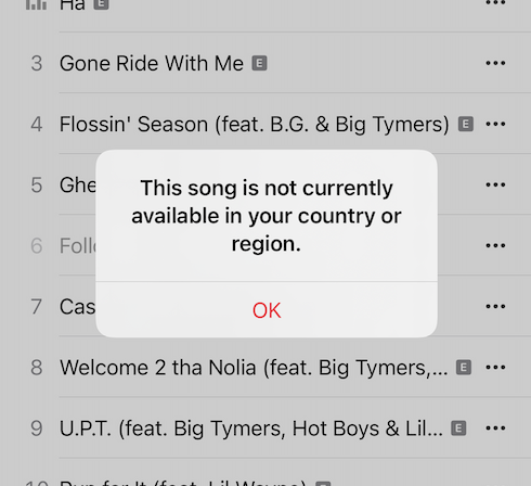 Razones por las que Apple Music no descarga canciones