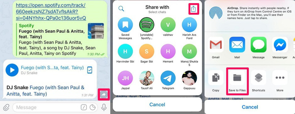 Scarica la playlist Spotify su MP3 utilizzando un bot di Telegram