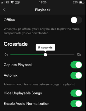 Imposta la modalità DJ su Spotify