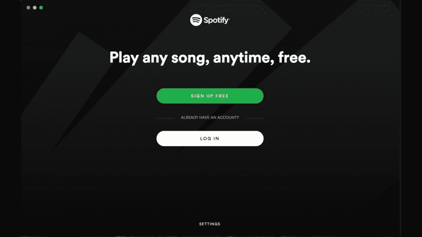 Sign Up Your Spotify Account for Downloading Music to Mac