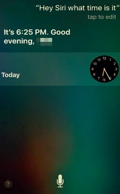 Siriを使用してiPodのロックを解除する