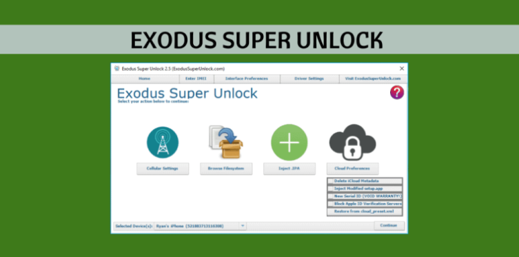 Exodus Super Desbloqueo