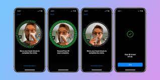 Verwenden von Face ID zum Entsperren des iPhone 13