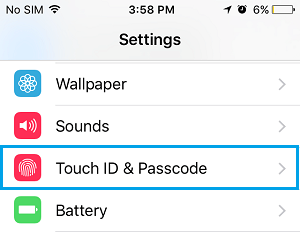 Select a Strong Passcode