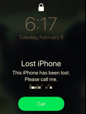 透過遺失模式訊息呼叫被盜 iPhone 的主人