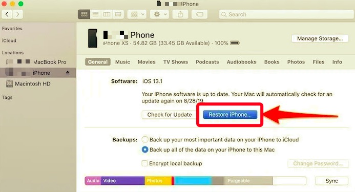 パスコードを忘れたときにiTunes経由でiPhoneのロックを解除する