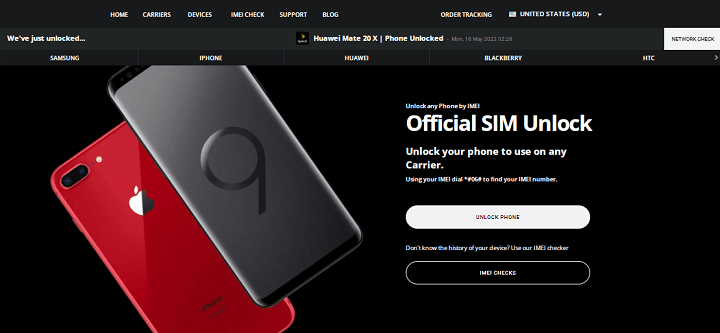 The iPhone Unlocking Client Official SIM Unlock