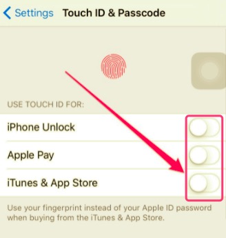 Attiva e disattiva Touch ID per risolvere il problema. Touch ID richiede il passcode al riavvio di iPhone