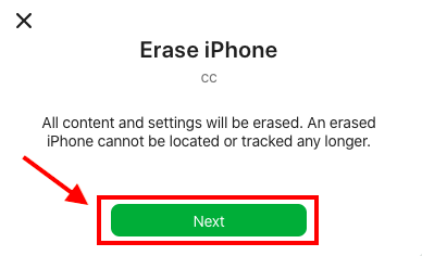 Solucionar el problema de olvidé el código de acceso del iPhone usando Buscar mi