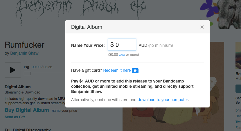 Spotify'a alternatifler: Bandcamp