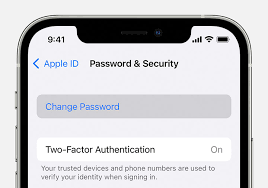 使用您自己的設備重置 Apple ID 密碼