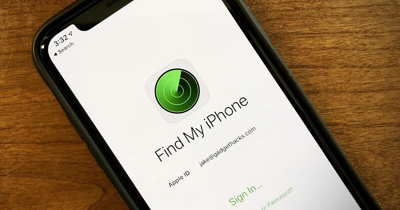 Find My iPhoneアプリケーションを使用して、コンピューターなしでiPhoneパスワードをバイパスする