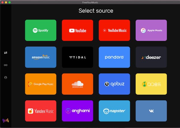 Transferir YouTube para Apple Music usando FreeYourMusic