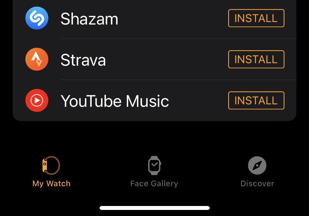 Installa l'app YouTube Music sul tuo Apple Watch