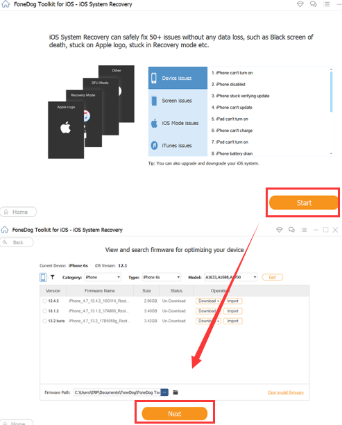 Korzystanie z odzyskiwania systemu iOS w celu odblokowania wyłączonego iPada bez iTunes