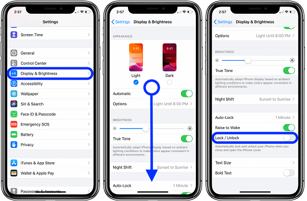 Modifica le impostazioni di blocco/sblocco quando il telefono continua a bloccare lo schermo