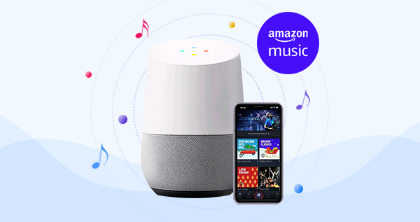 Android를 사용하여 Google Home에서 Amazon Music 재생