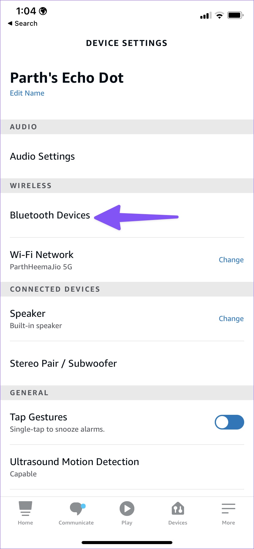Riproduci Apple Music su An Echo tramite Bluetooth
