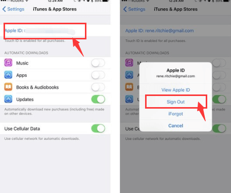 iPhoneの設定を使用してApp Store IDを変更する方法