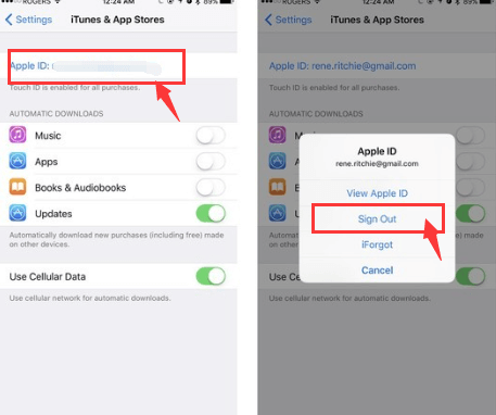 Come modificare l'ID dell'App Store utilizzando le impostazioni dell'iPhone