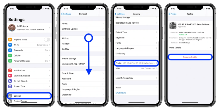 Controlla se il tuo dispositivo è supervisionato quando il tuo ID Apple è disattivato