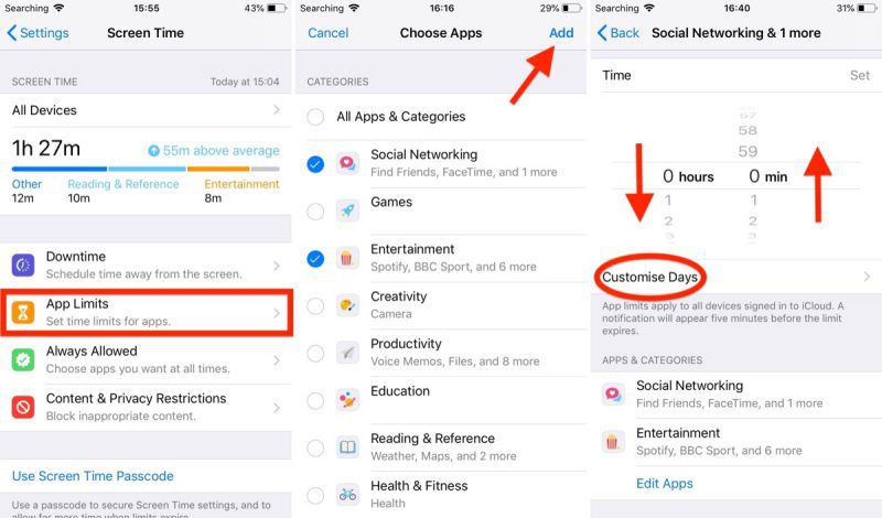 Aggiungi limiti alle app per eliminare la gestione dei dispositivi sull'iPad della scuola