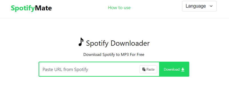 온라인 브라우저 도구를 사용하여 Spotify 재생 목록을 MP3로 다운로드 - SpotifyMate