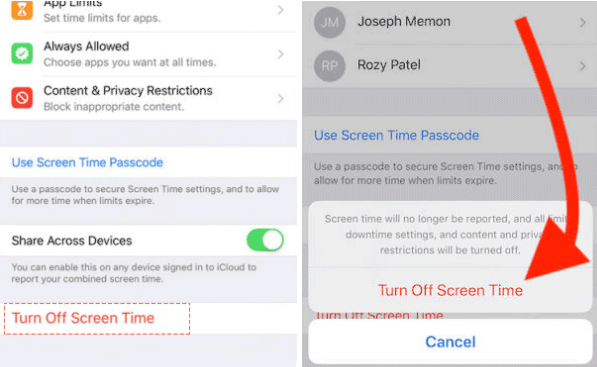 The Screen Time Must Be Turned Off When Your Apple ID Grayed Out